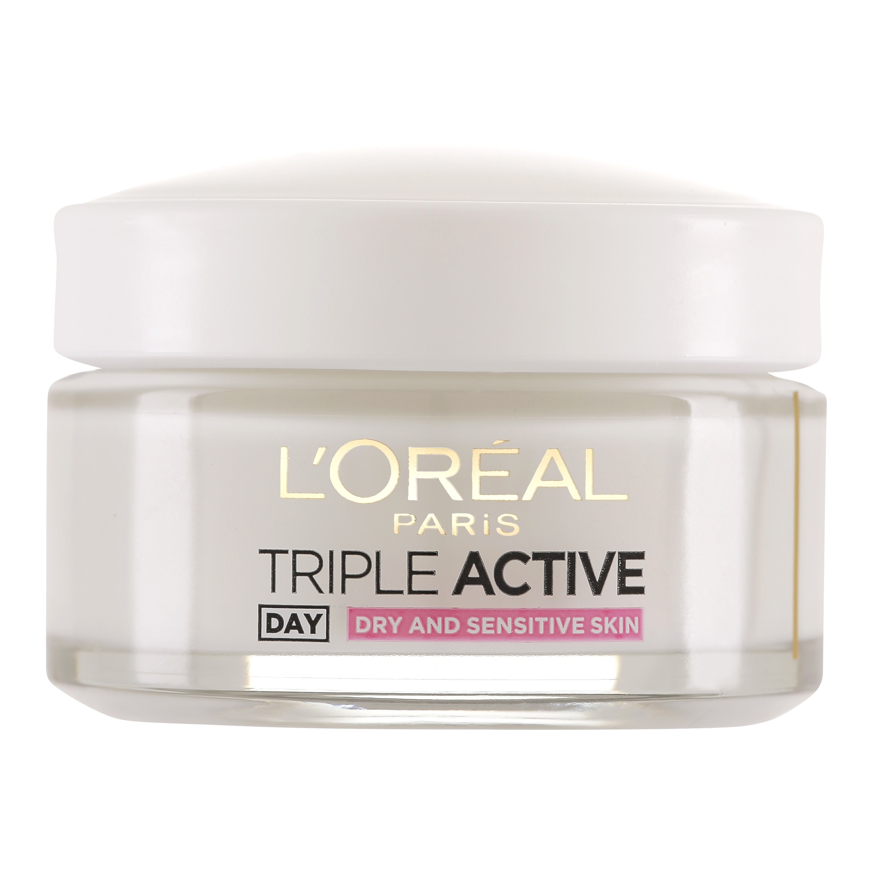 Läs mer om Loreal Paris Triple Active Day Dry/Sensitive Skin 50 ml