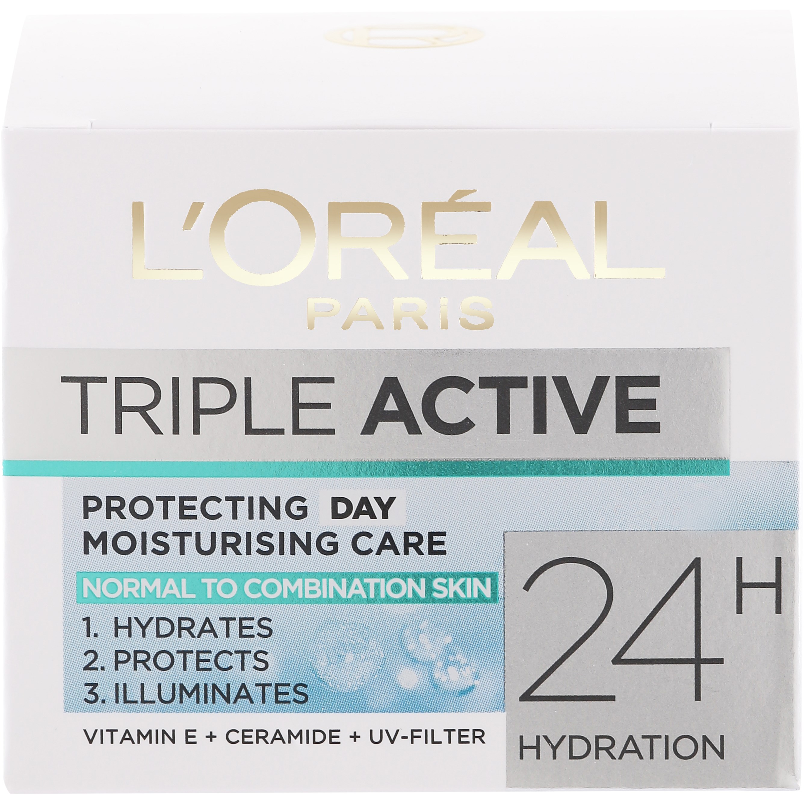 L'Oréal Paris Triple Active Day Normal/Mixed Skin 50 ml (obrázok 3)