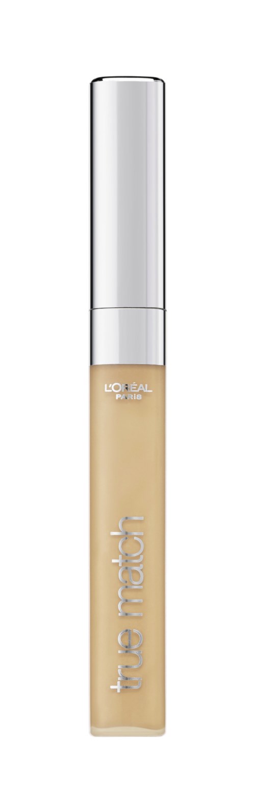  Sävytuubi, vaalean beige ja hopeisella kantilla, joka on merkattu "its match."