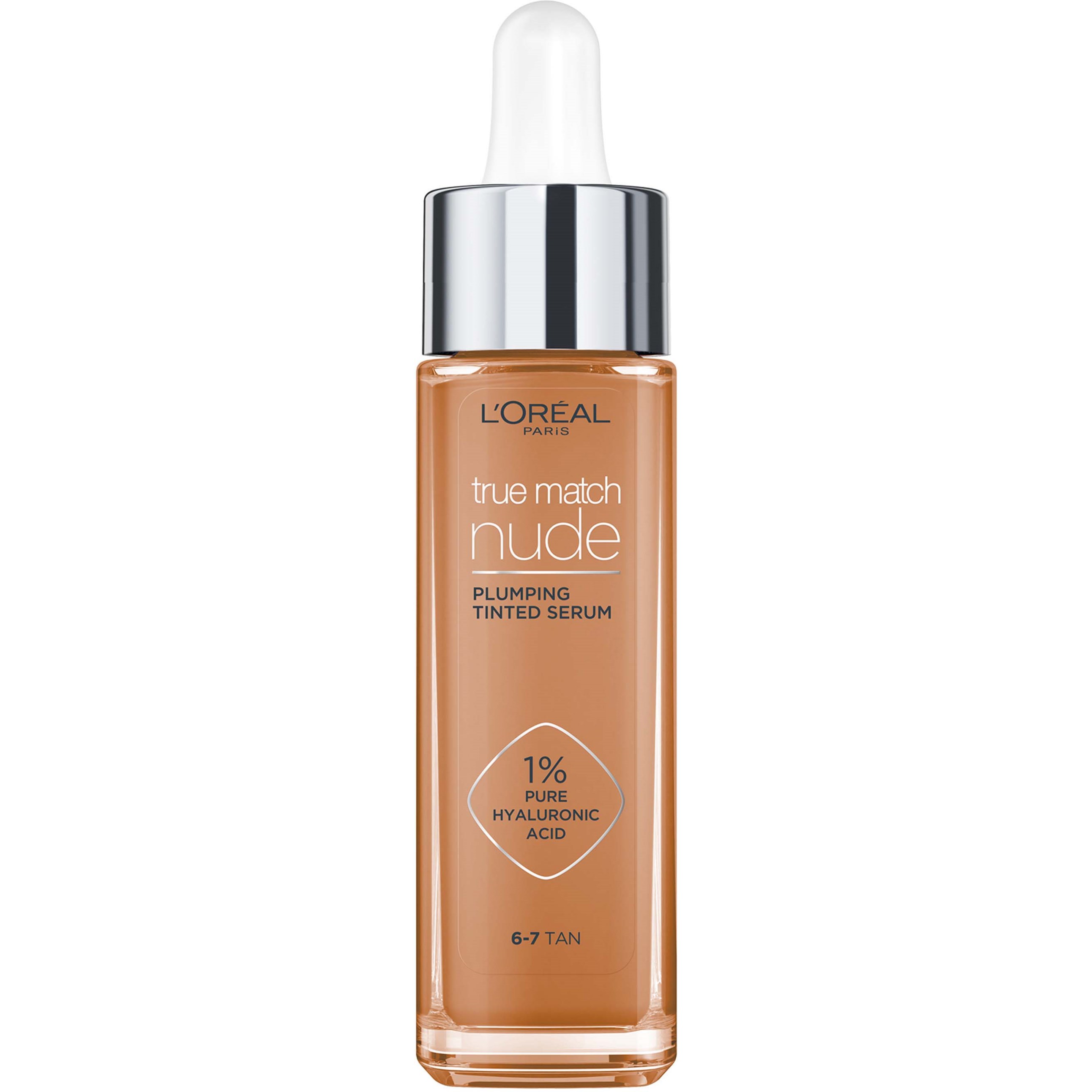 L'Oréal Paris True Match Nude Plumping Tinted Serum Foundation, 1