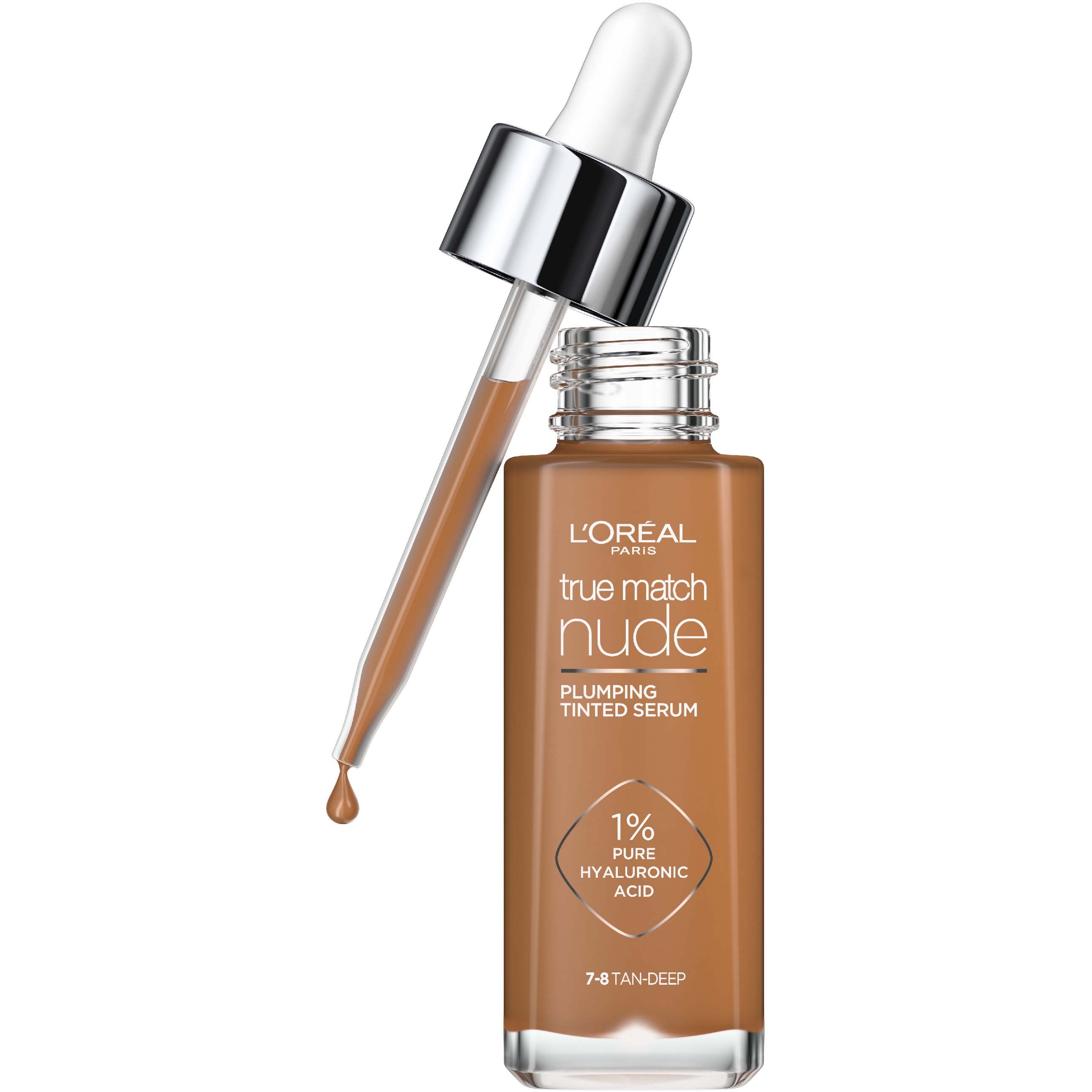 L'Oréal Paris True Match Nude Plumping Tinted Serum Foundation, 1