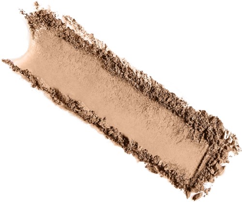 Ein brauner, rechteckiger, zerstoßener Pulver mit ungleichmäßigen Kanten auf weißem Hintergrund.