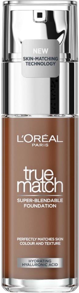 L'Oréal Paris True Match Super-Blendable Foundation 10N Cacao / Cocoa 30 ml