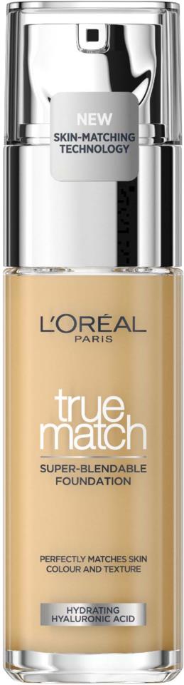 L'Oréal Paris True Match Super-Blendable Foundation 2.D/2. Amande dore/Golden Almond 30 ml