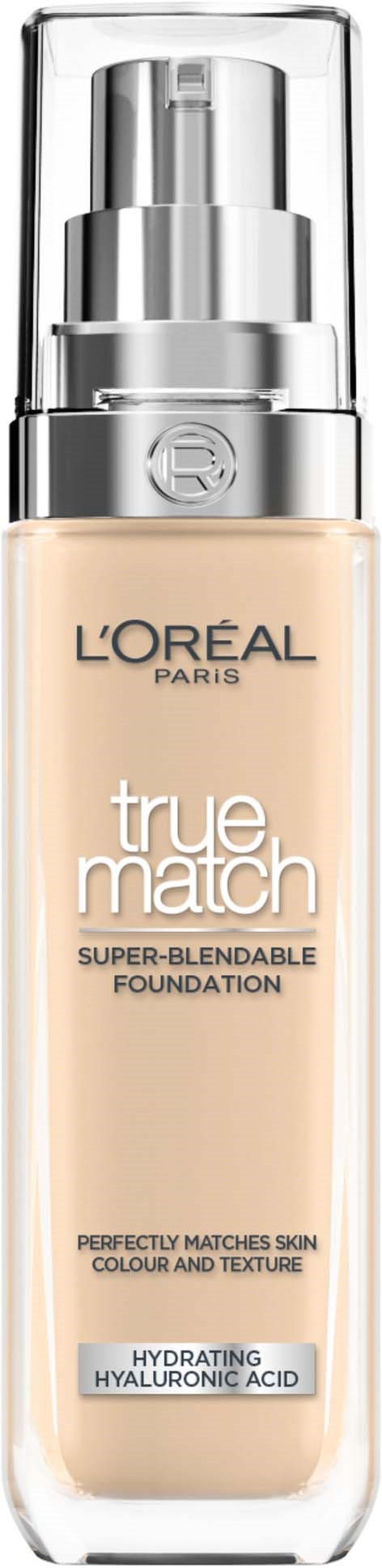 Loreal Paris True Match Super-Blendable Foundation With Hyaluronic Acid 2.N