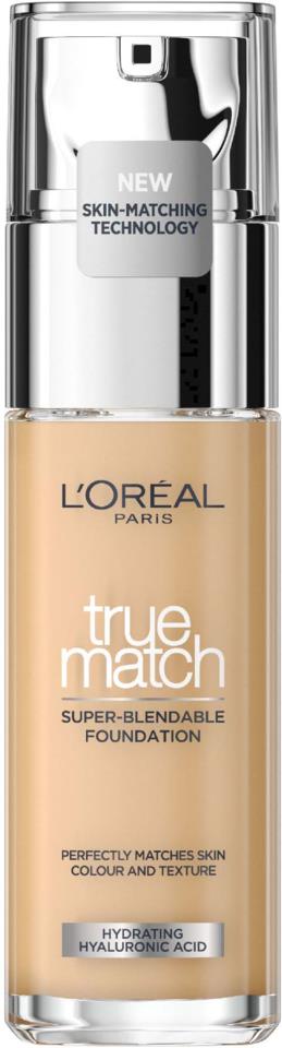 L'Oréal Paris True Match Super-Blendable Foundation 2.N Vanille/Vanilla 30 ml