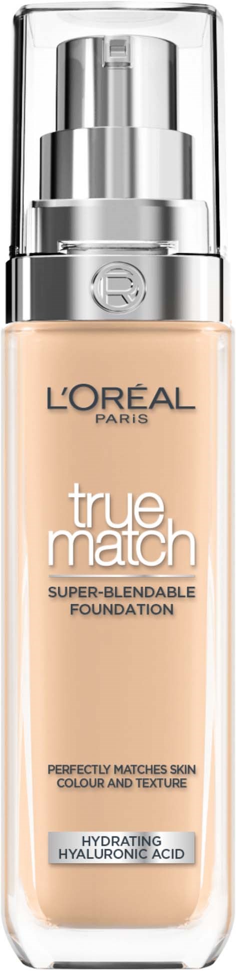 Loreal Paris True Match Super-Blendable Foundation With Hyaluronic Acid 3.N