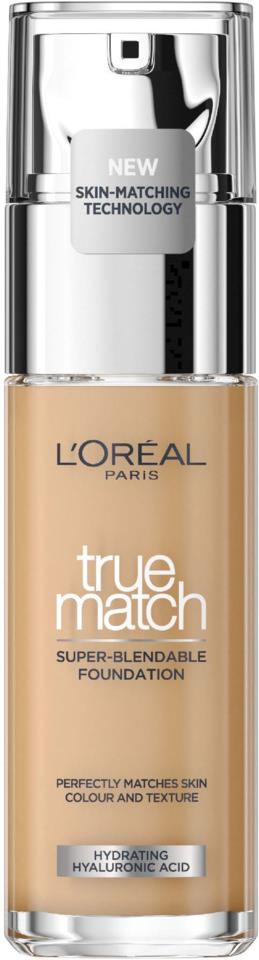 L'Oréal Paris True Match Super-Blendable Foundation 3.N Beige Creme/Creamy Beige 30 ml