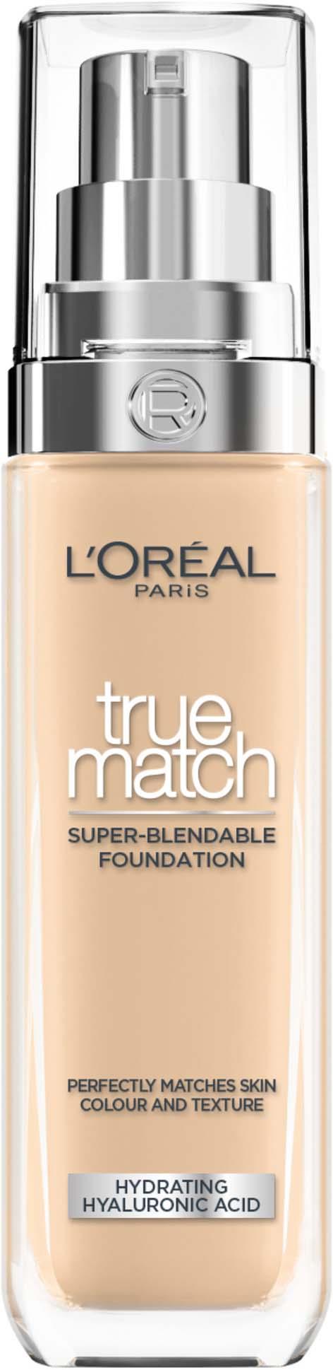 Loreal Paris True Match Super-Blendable Foundation With Hyaluronic Acid 4.N