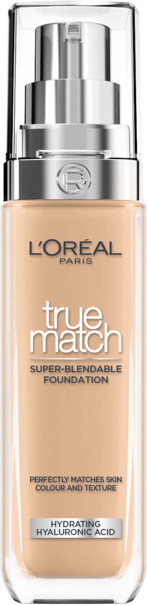 Loreal Paris True Match Super-Blendable Foundation With Hyaluronic Acid 5.N