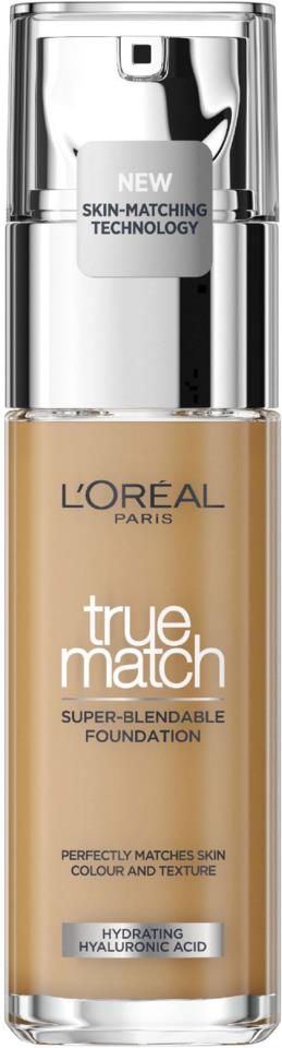 L'Oréal Paris True Match Super-Blendable Foundation 6.5.D/ Caramel Dore/Golden Toffee 30 ml