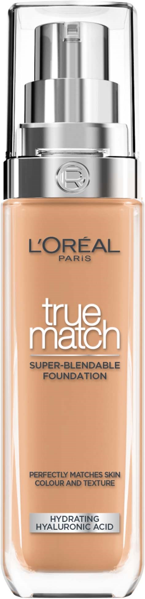 Loreal Paris True Match Super-Blendable Foundation With Hyaluronic Acid 7.W