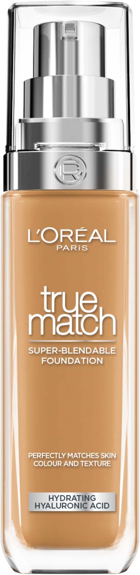 Loreal Paris True Match Super-Blendable Foundation With Hyaluronic Acid 8.W