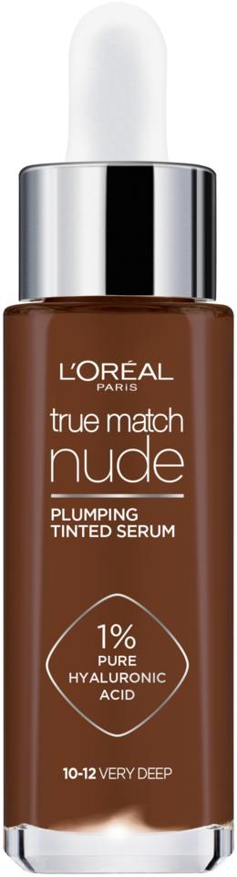 L'Oréal Paris True Match True Match Nude Plumping Tinted Serum Very deep 30ml