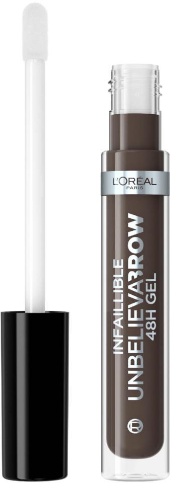 L'Oréal Paris Infaillible 48H Unbelieva'brow Gel 1.0 Ebony 3,4 ml