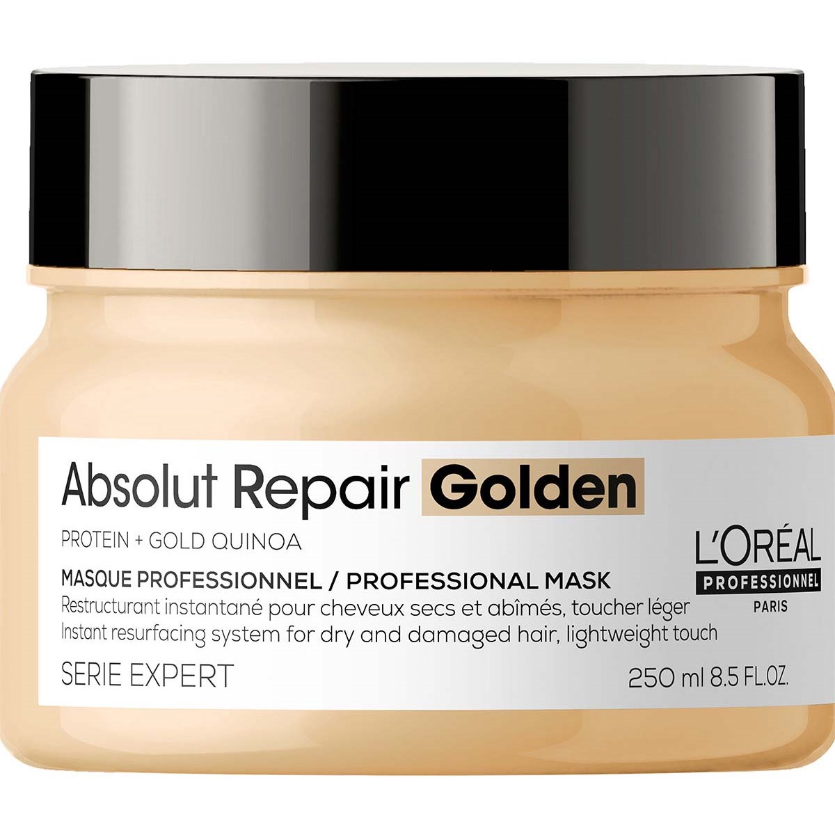 Läs mer om LOréal Professionnel Absolut Repair Gold Masque Thick Hair 250 ml