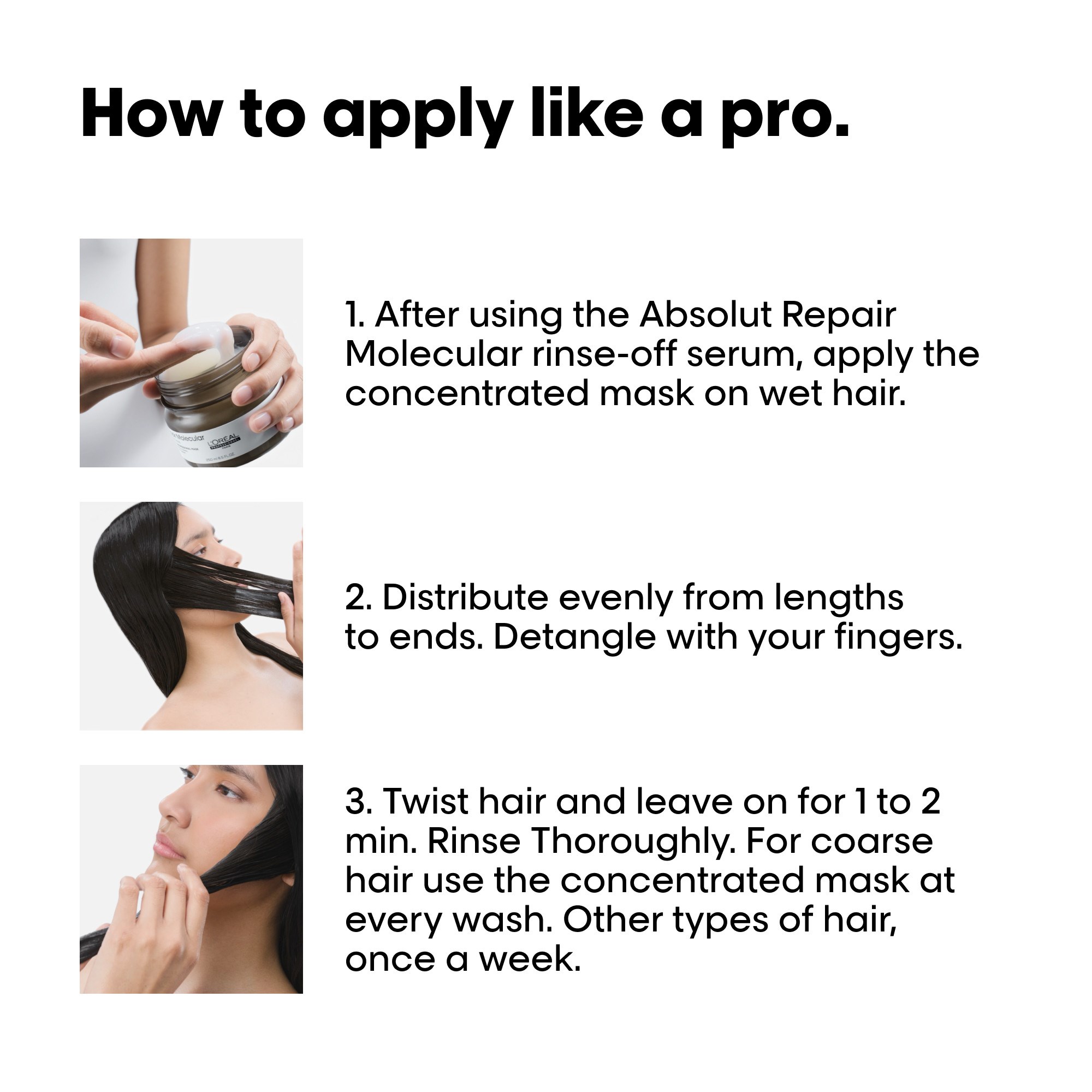 L'Oréal Professionnel Absolut Repair Molecular Absolut Repair Molecula (obrázok 4)