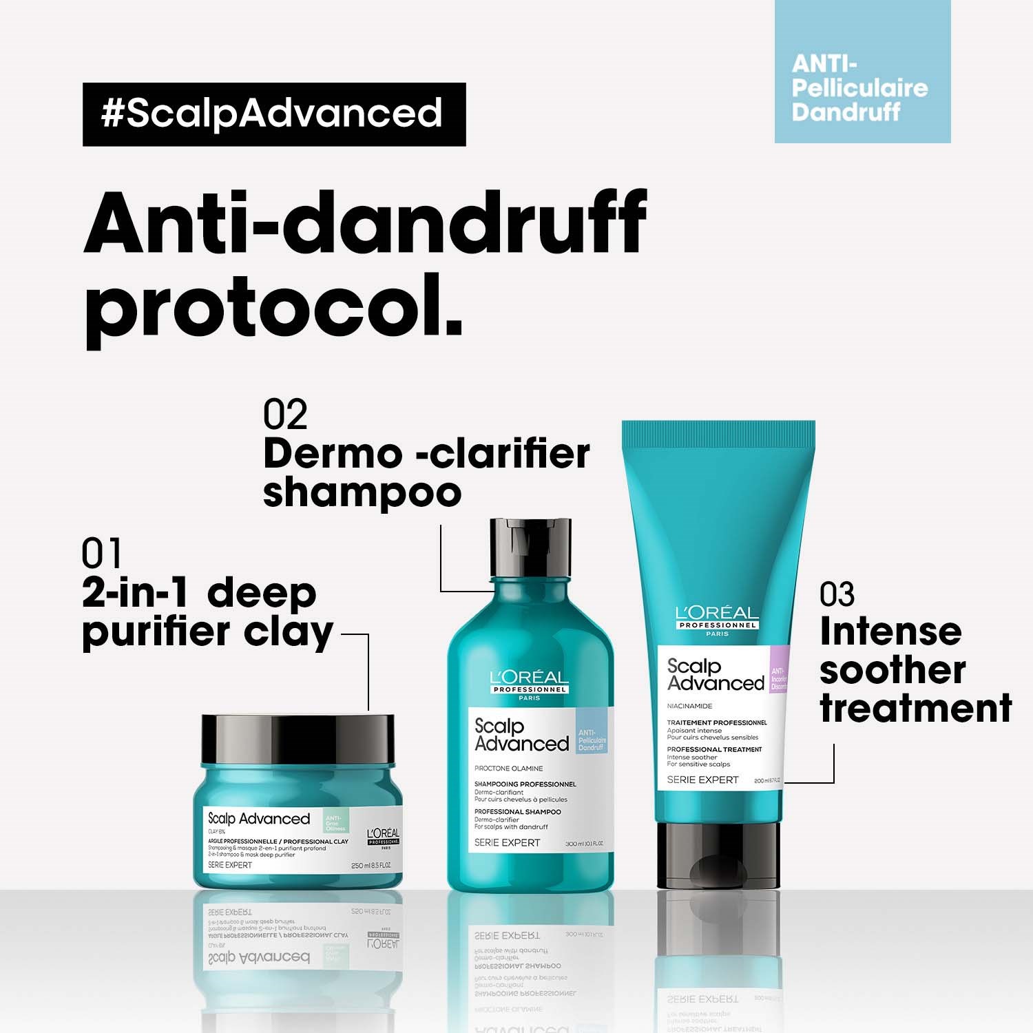 L'Oréal Professionnel Scalp Advanced Professional Shampoo 300 ml (obrázok 4)