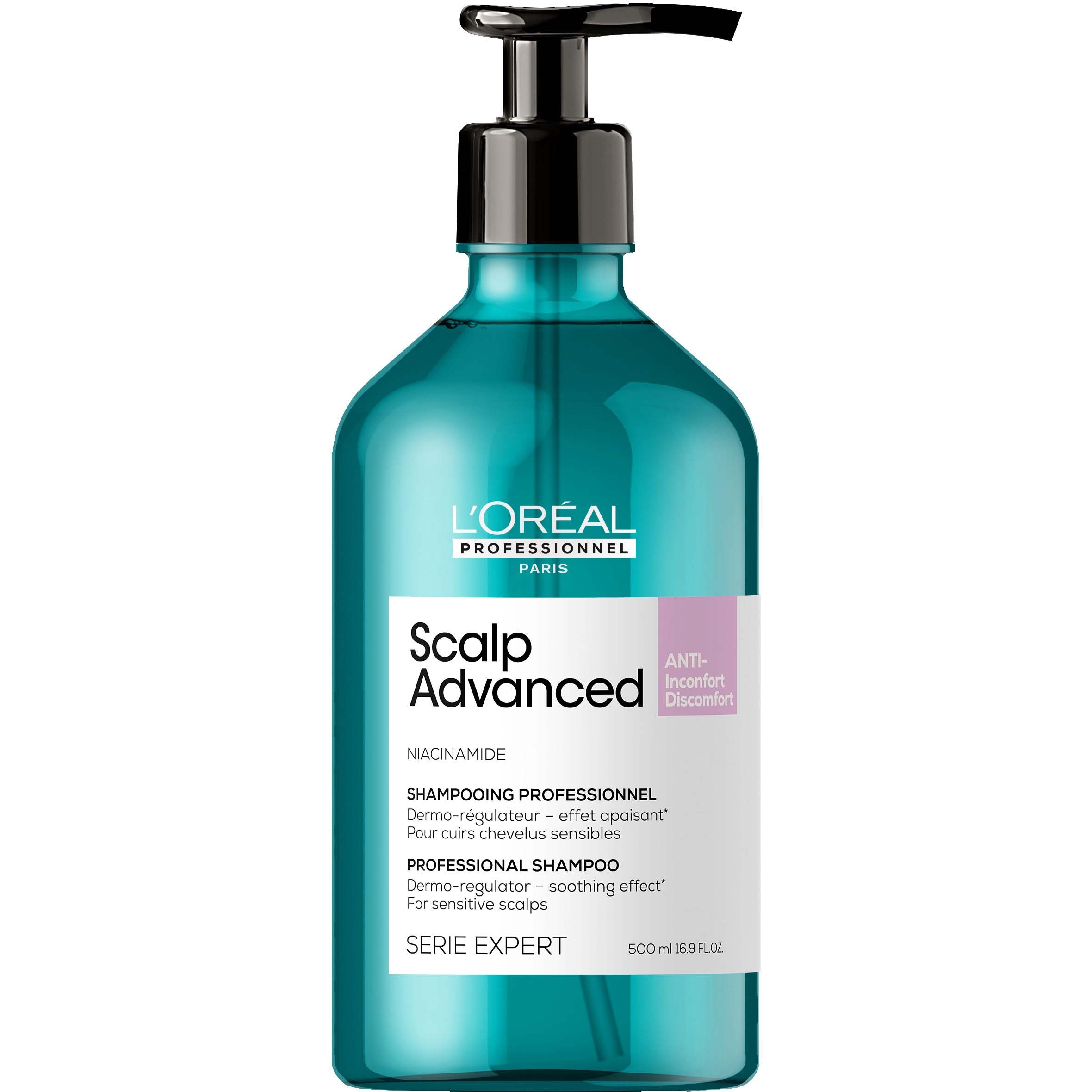Läs mer om LOréal Professionnel Scalp Advanced Anti-Discomfort Shampoo 500 ml