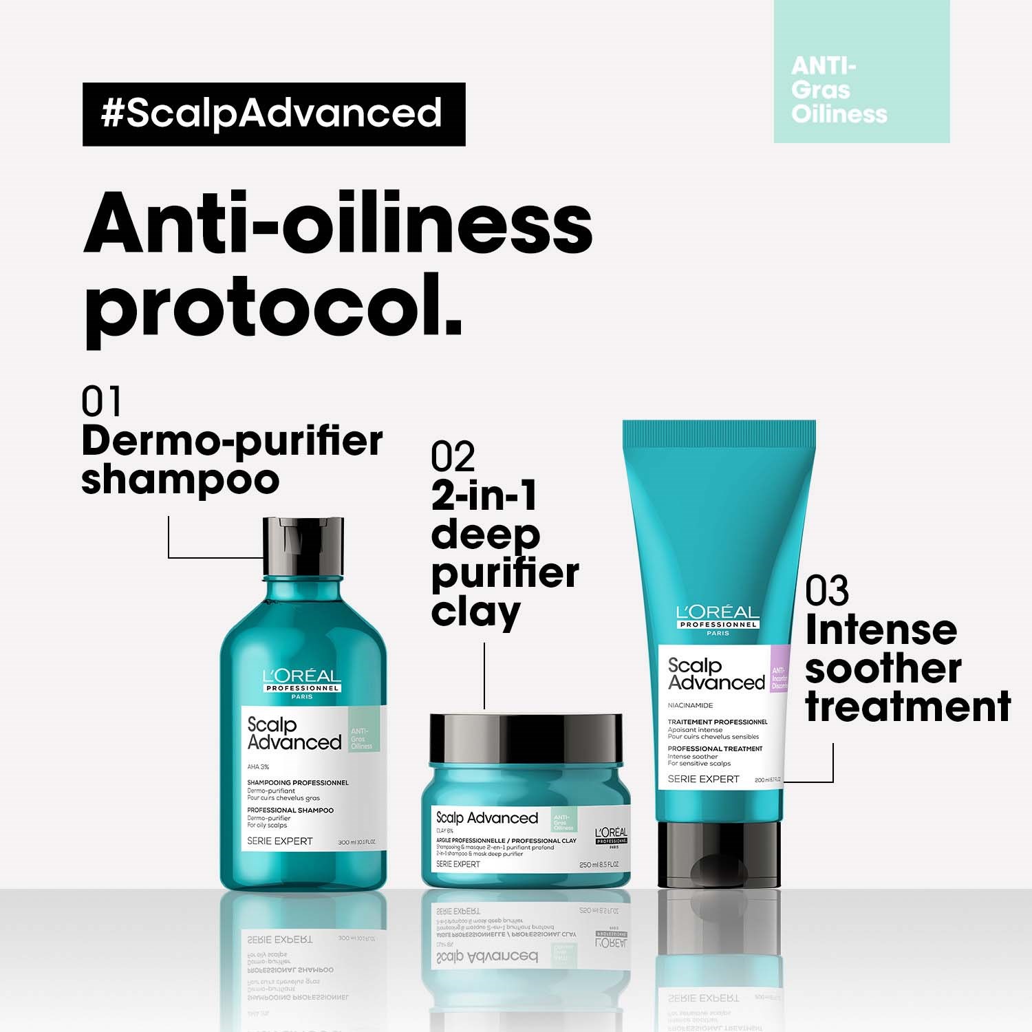 L'Oréal Professionnel Scalp Advanced Professional Clay 250 ml (obrázok 3)