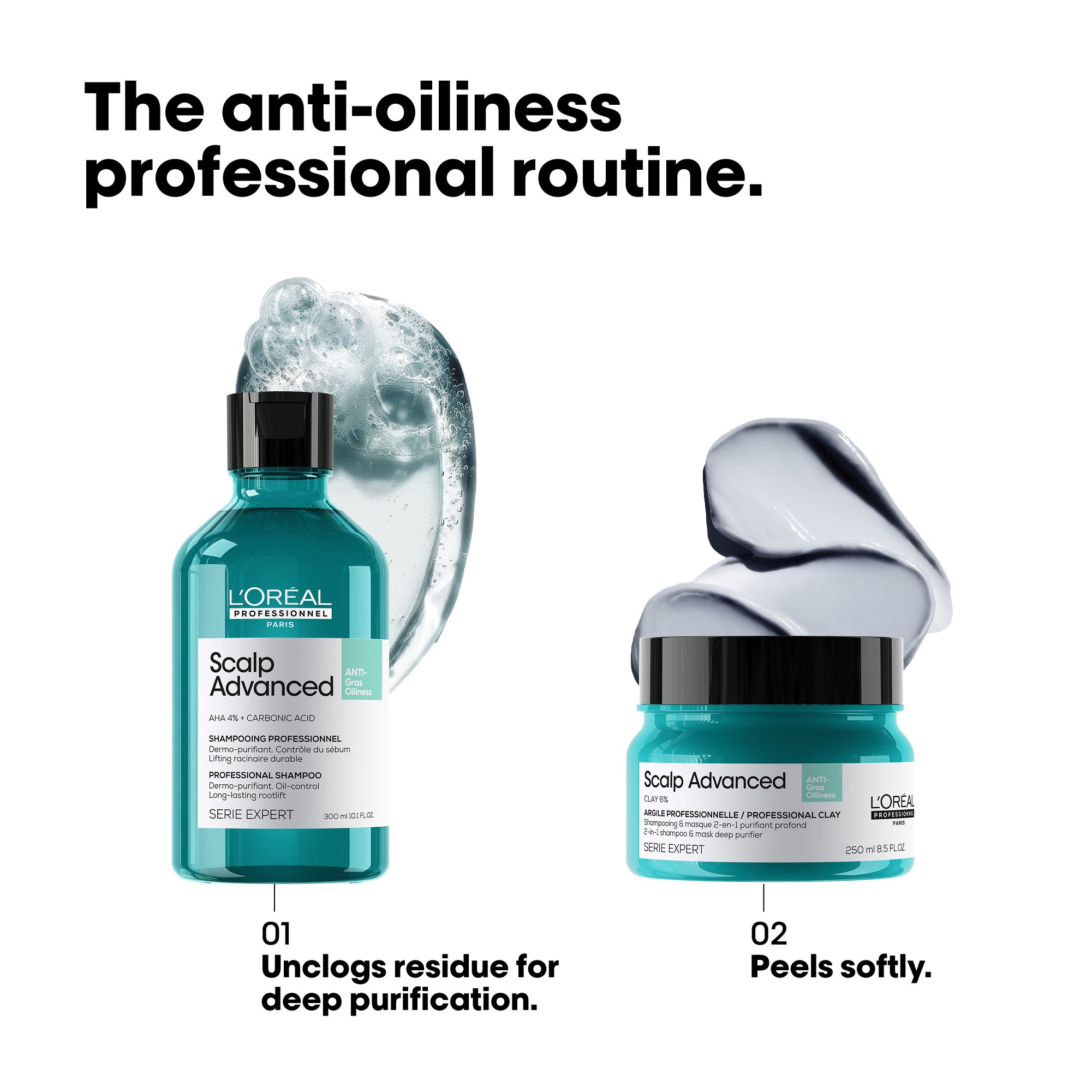 L'Oréal Professionnel Scalp Advanced Professional Shampoo For Oily Sca (obrázok 7)