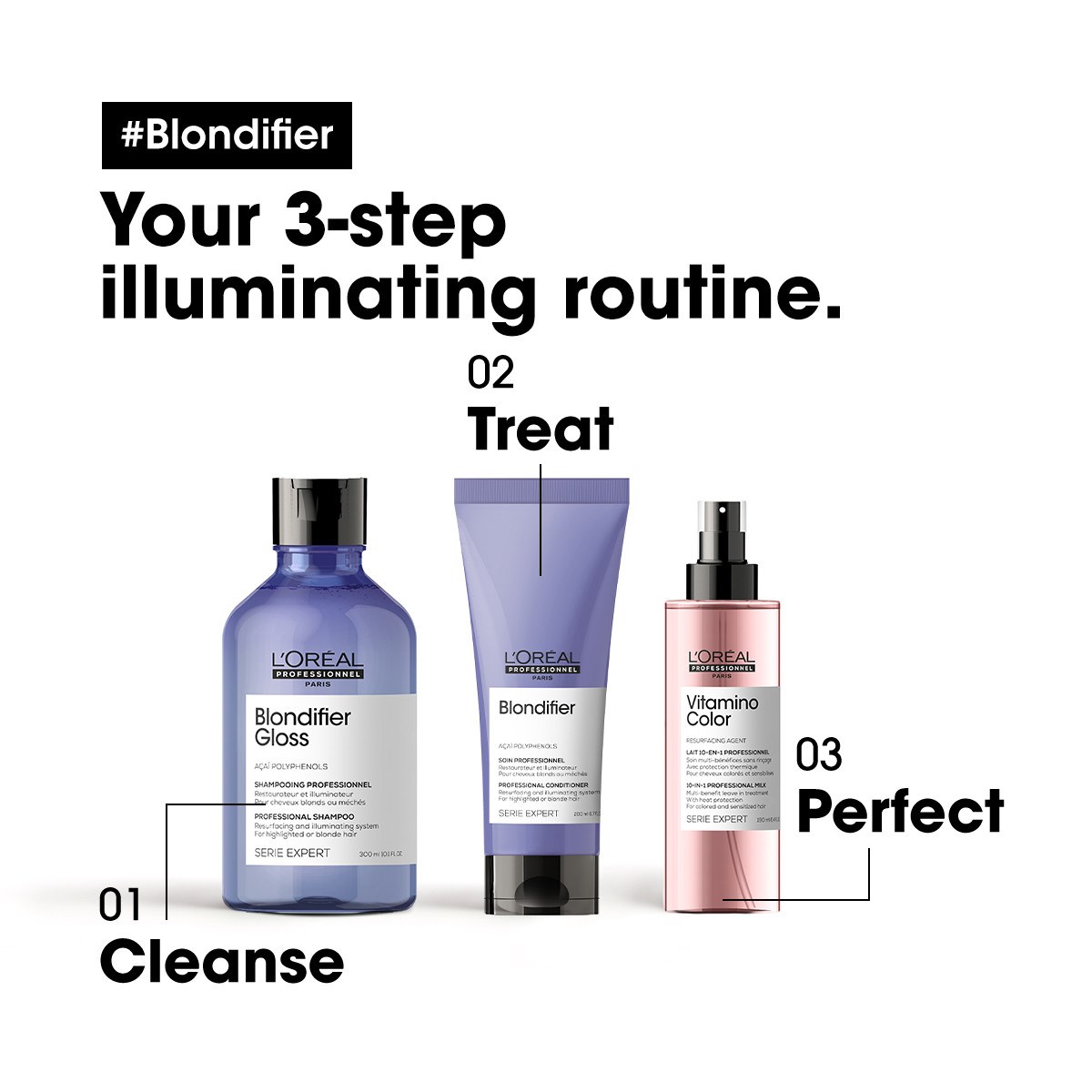 L'Oréal Professionnel Blondifier Serie Expert Professional Conditioner (obrázok 5)