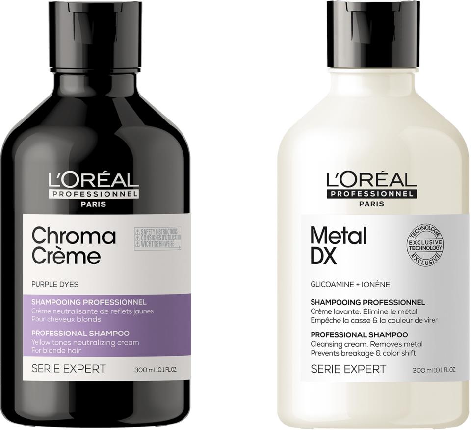 L'Oréal Professionnel Chroma Creme Routine for Colored Blonde Hair
