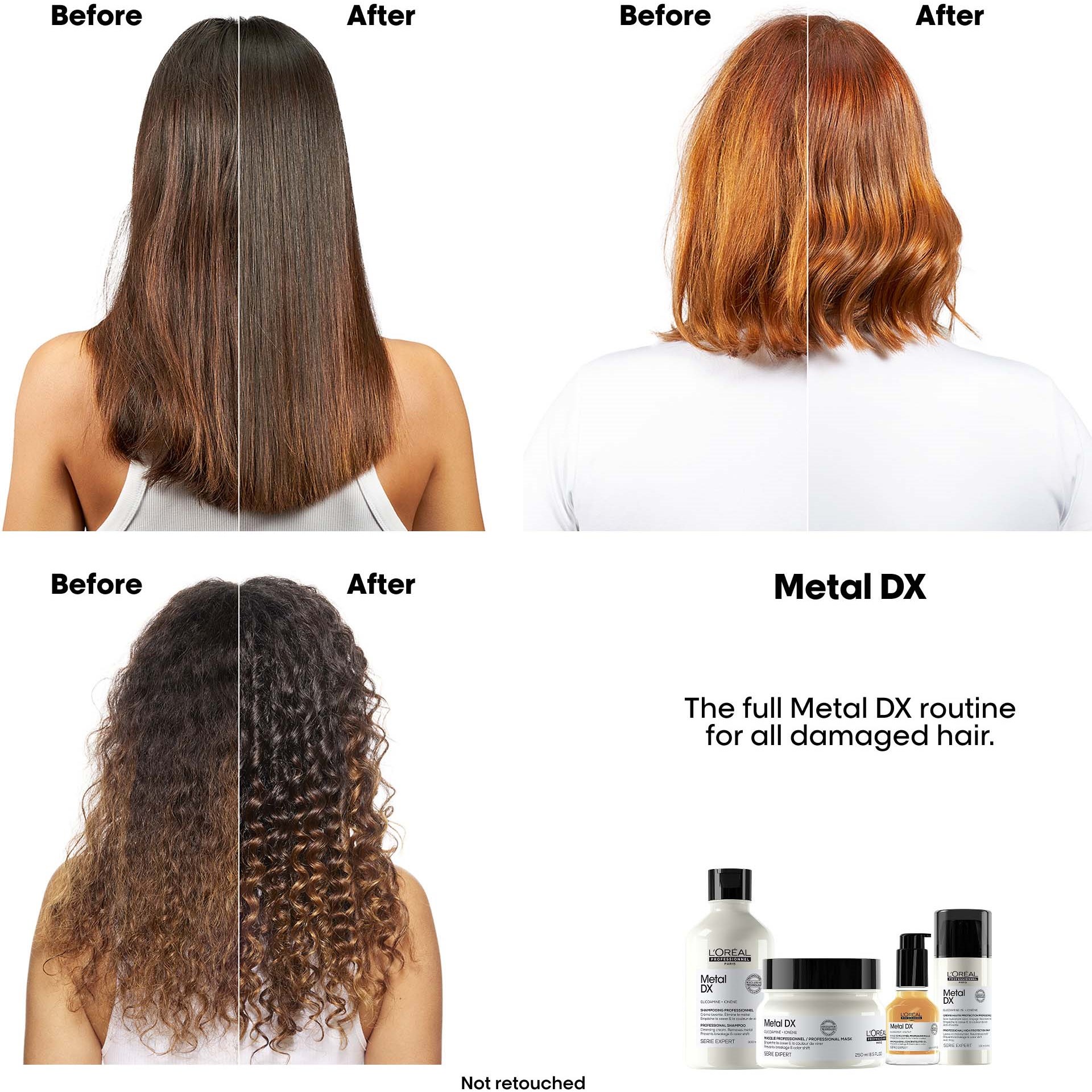 L'Oréal Professionnel Metal DX Serie Expert Cream Leave-In 100 ml (obrázok 3)