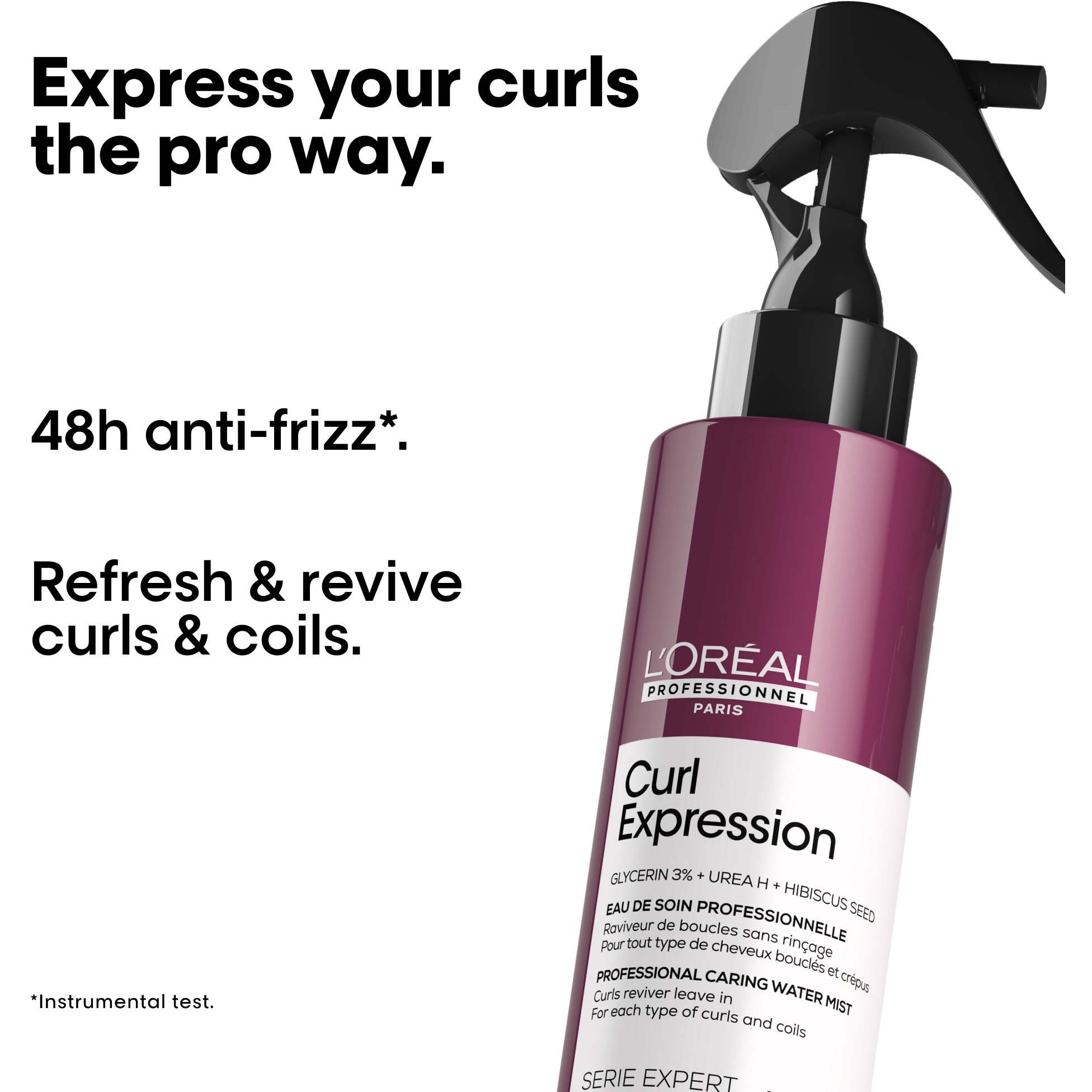 Alternativ bild 1 för Loreal Curl Expression Caring Water Mist 190 ml