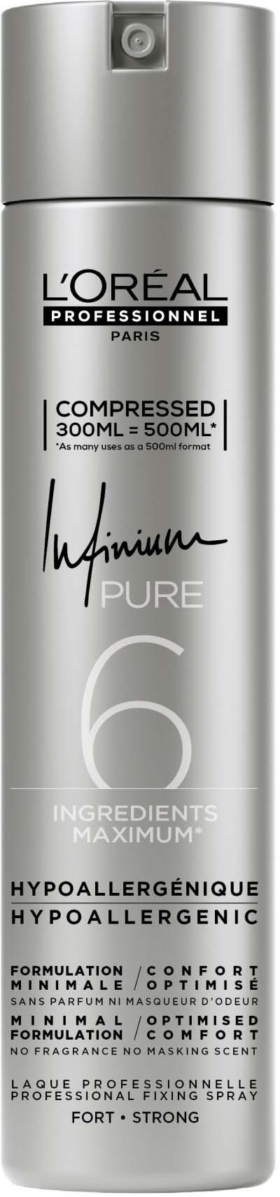 L'Oréal Professionnel Infinium Pure Strong Hairspray 300 ml