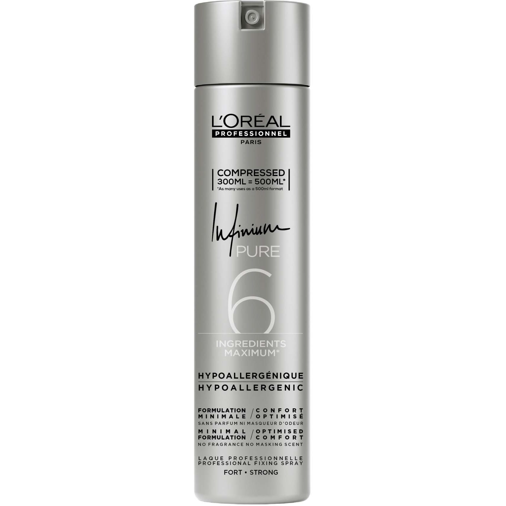 L'Oréal Professionnel Infinium Pure Strong Hairspray 300 ml