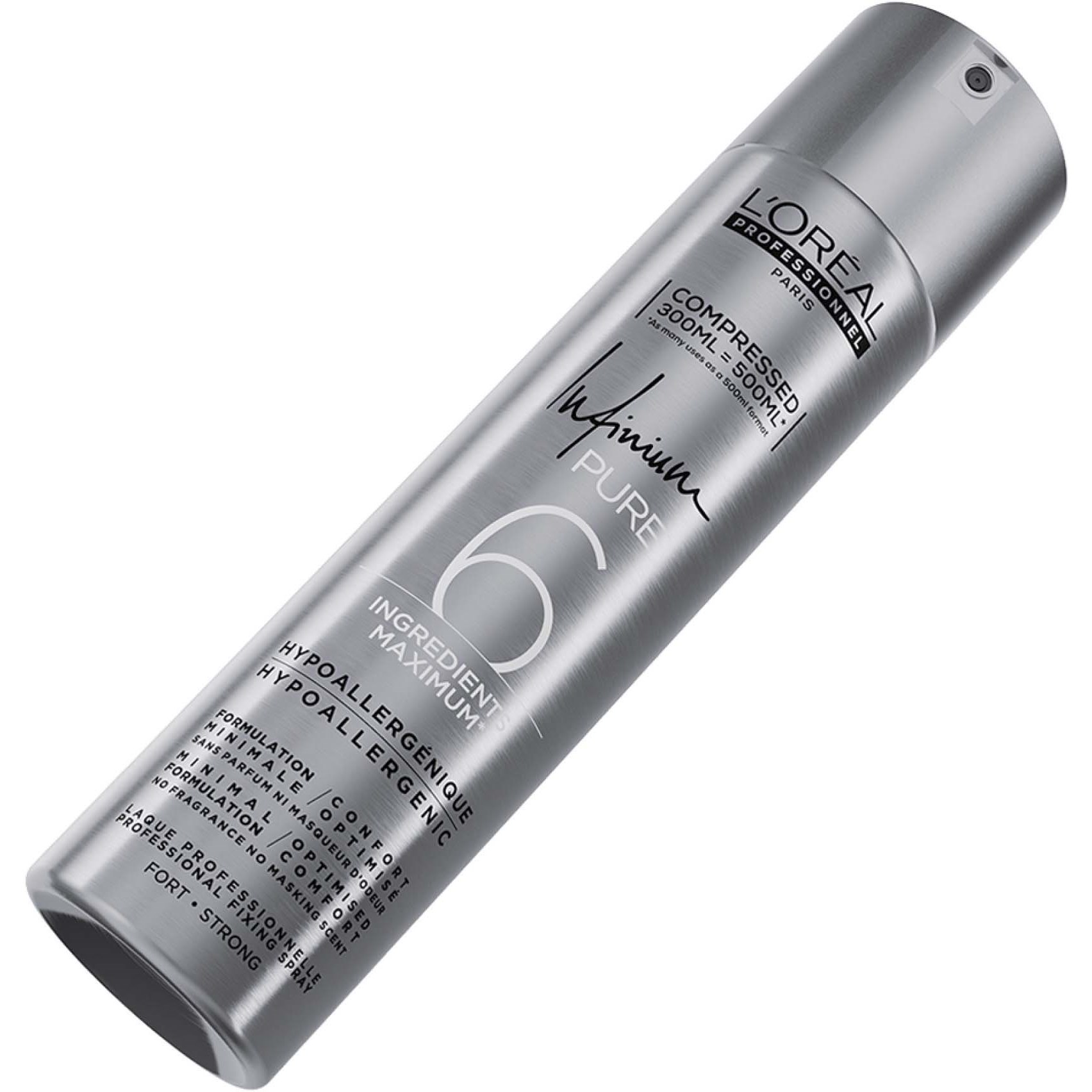 L'Oréal Professionnel Infinium Pure Strong Hairspray 300 ml (obrázok 4)