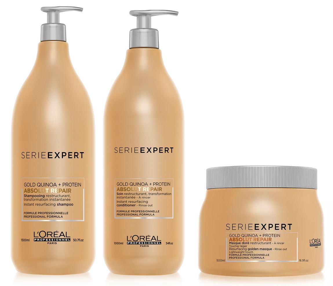 L'Oréal Professionnel Serie Expert Absolut Repair Golden Trio | lyko.com