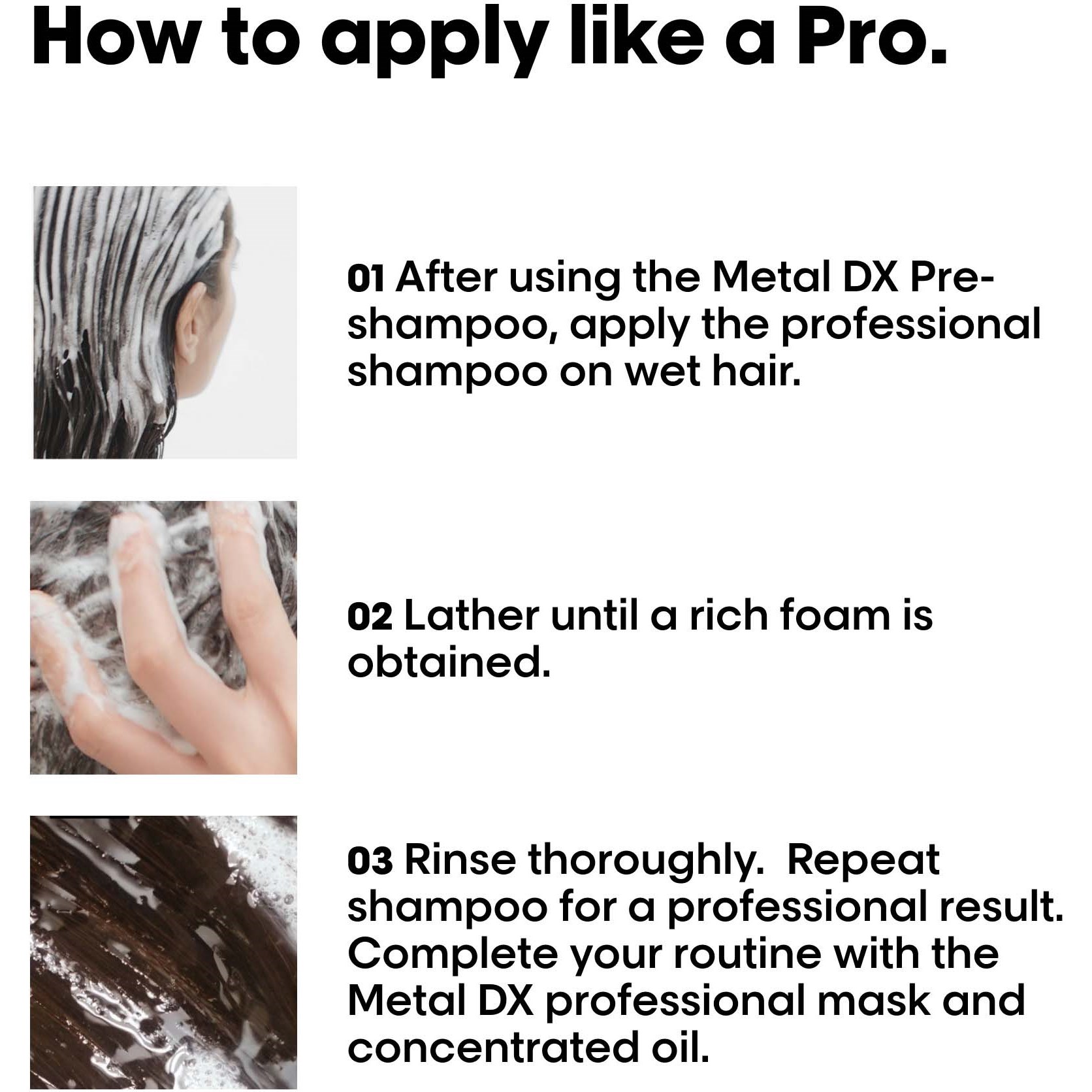 L'Oréal Professionnel Metal DX Serie Expert Shampoo 100 ml (obrázok 7)