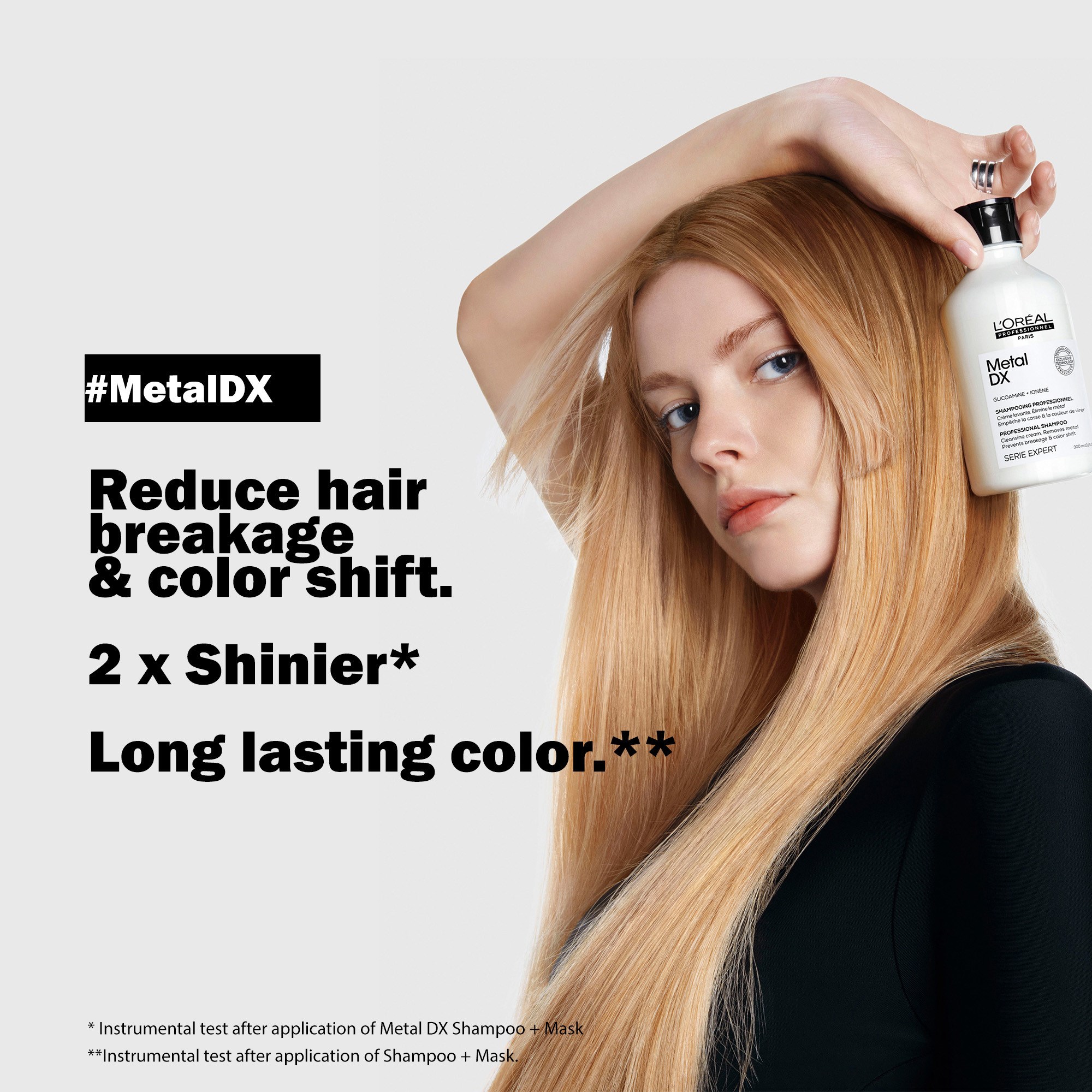 L'Oréal Professionnel Metal DX Serie Expert Shampoo 500 ml 500 ml (obrázok 3)