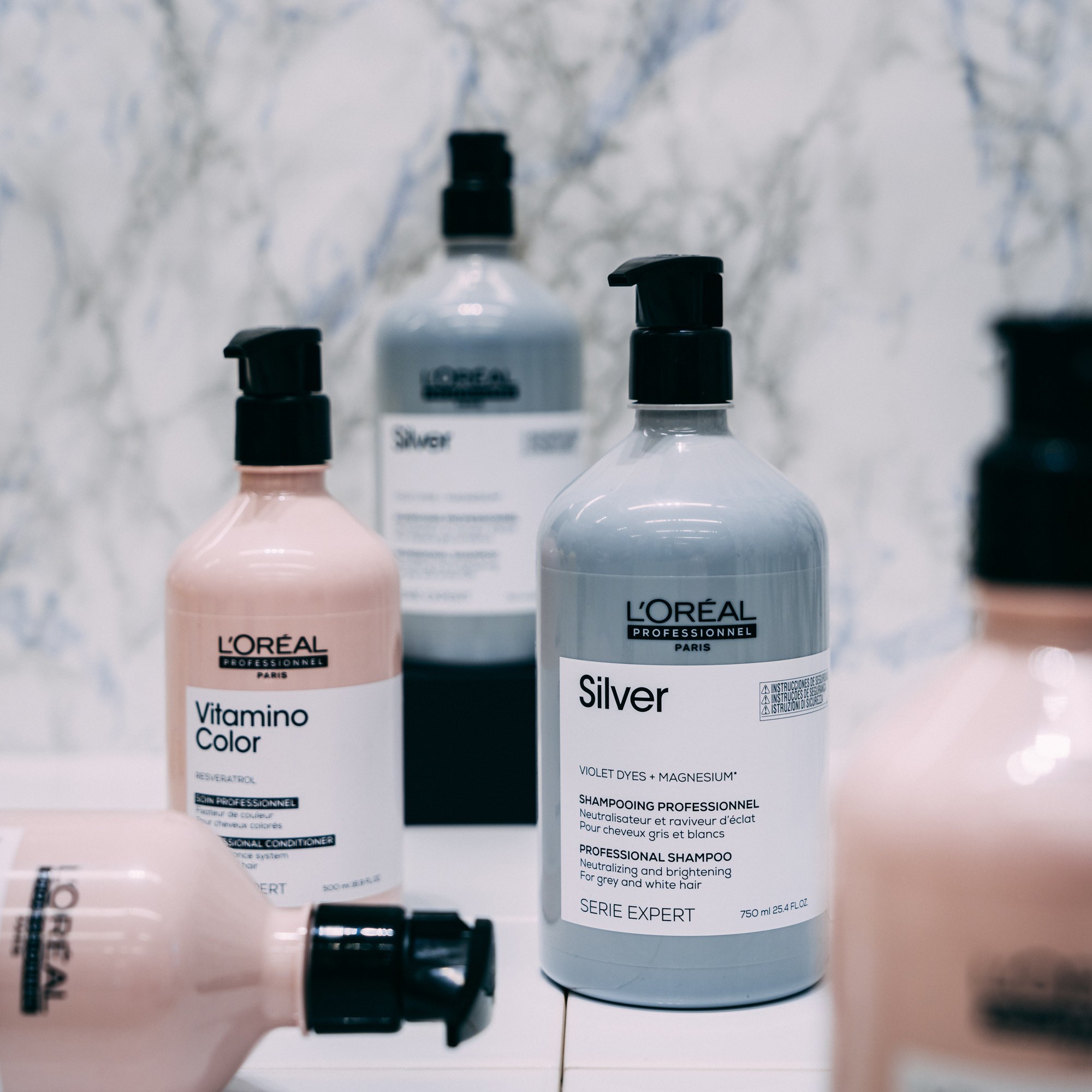 L'Oréal Professionnel Silver Serie Expert Professional Shampoo 500 ml (obrázok 3)
