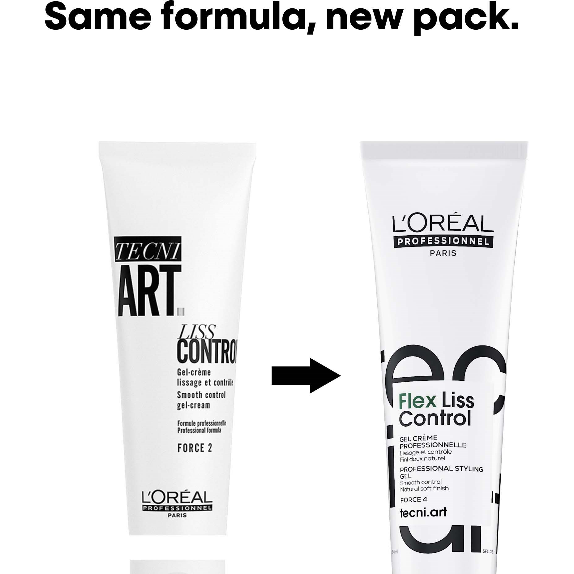 Alternativ bild 1 för Loreal Tecni Art Liss Control Gel-Creme  150 ml