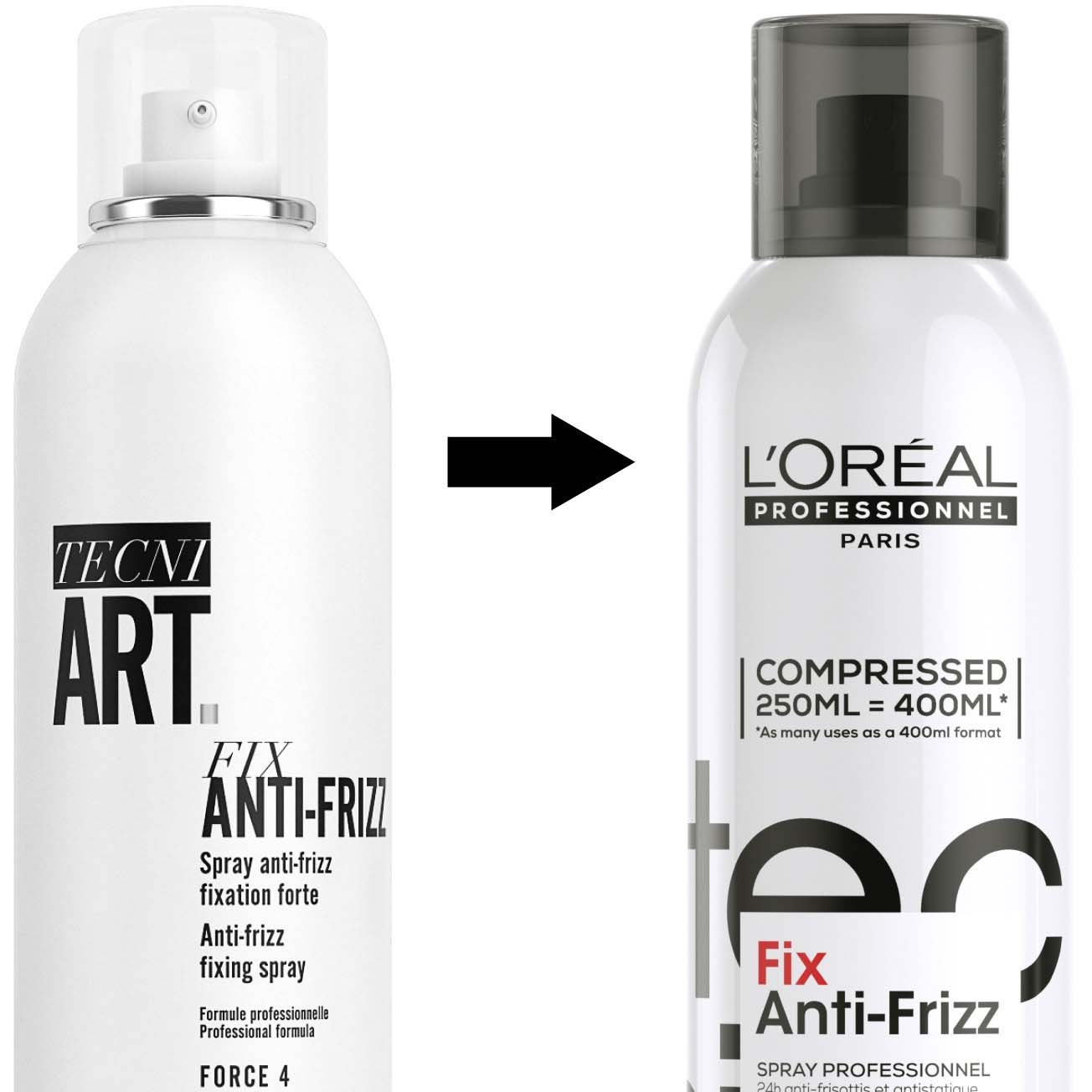 Alternativ bild 1 för L'Oréal Professionnel TECNI ART. Fix Anti-Frizz Fixing Spray 250 ml