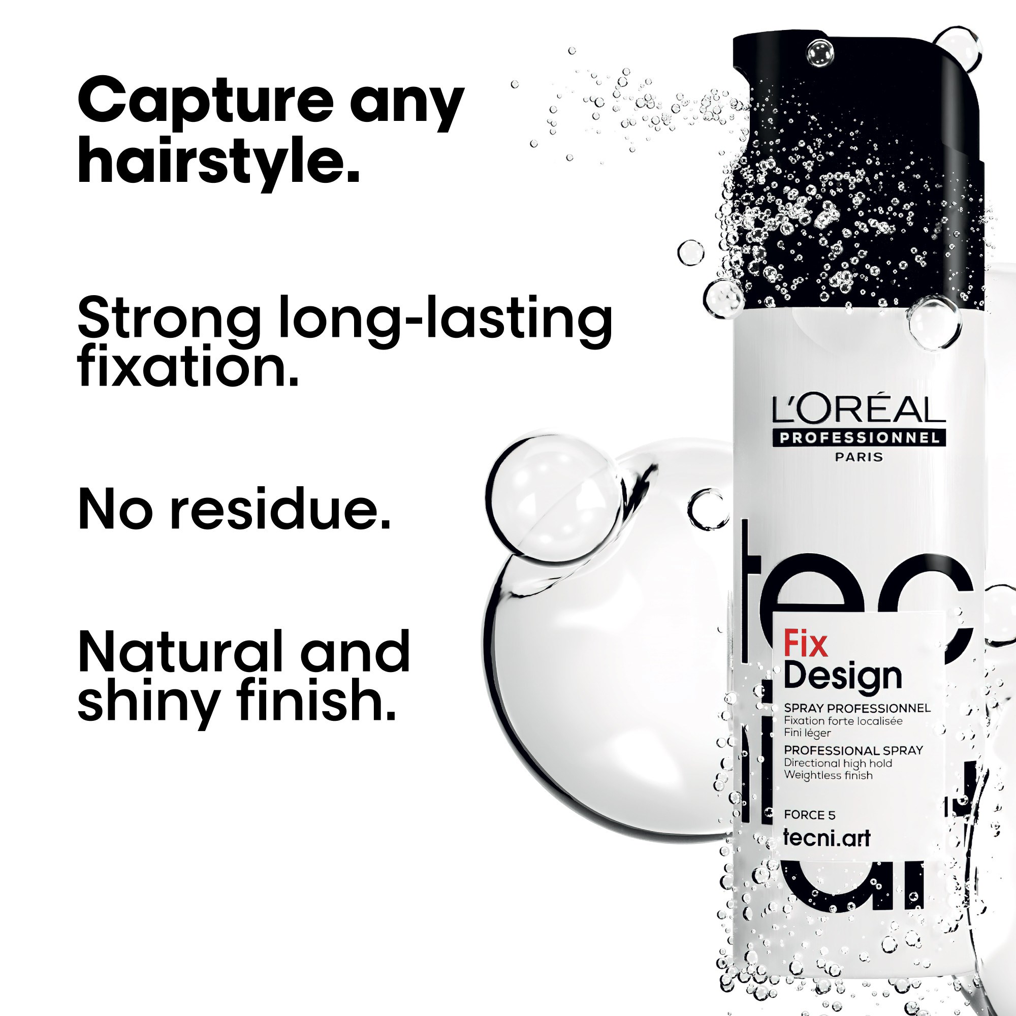 L'Oréal Professionnel Tecni.Art Fix Design Fixing Spray 200 ml (obrázok 3)