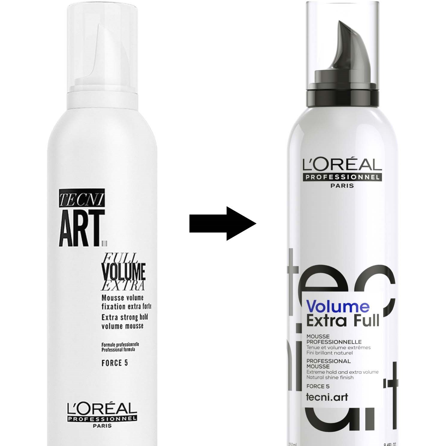 Alternativ bild 1 för Loreal Tecni.art Full Volume Extra 5  250 ml