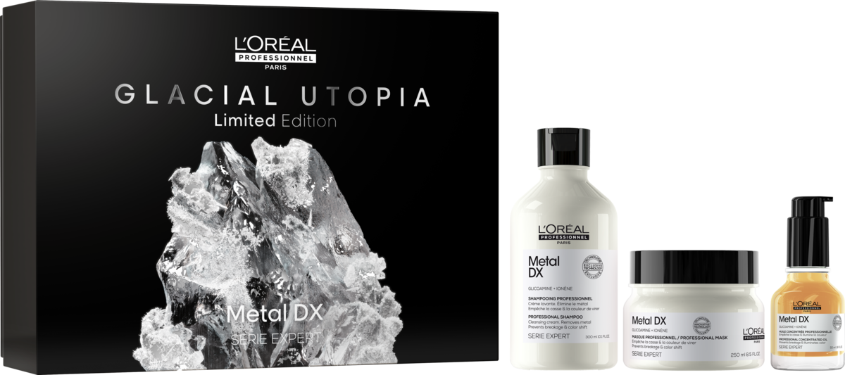 L'Oréal Professionnel Metal DX TRIO Set To Prevent Hair Damage
