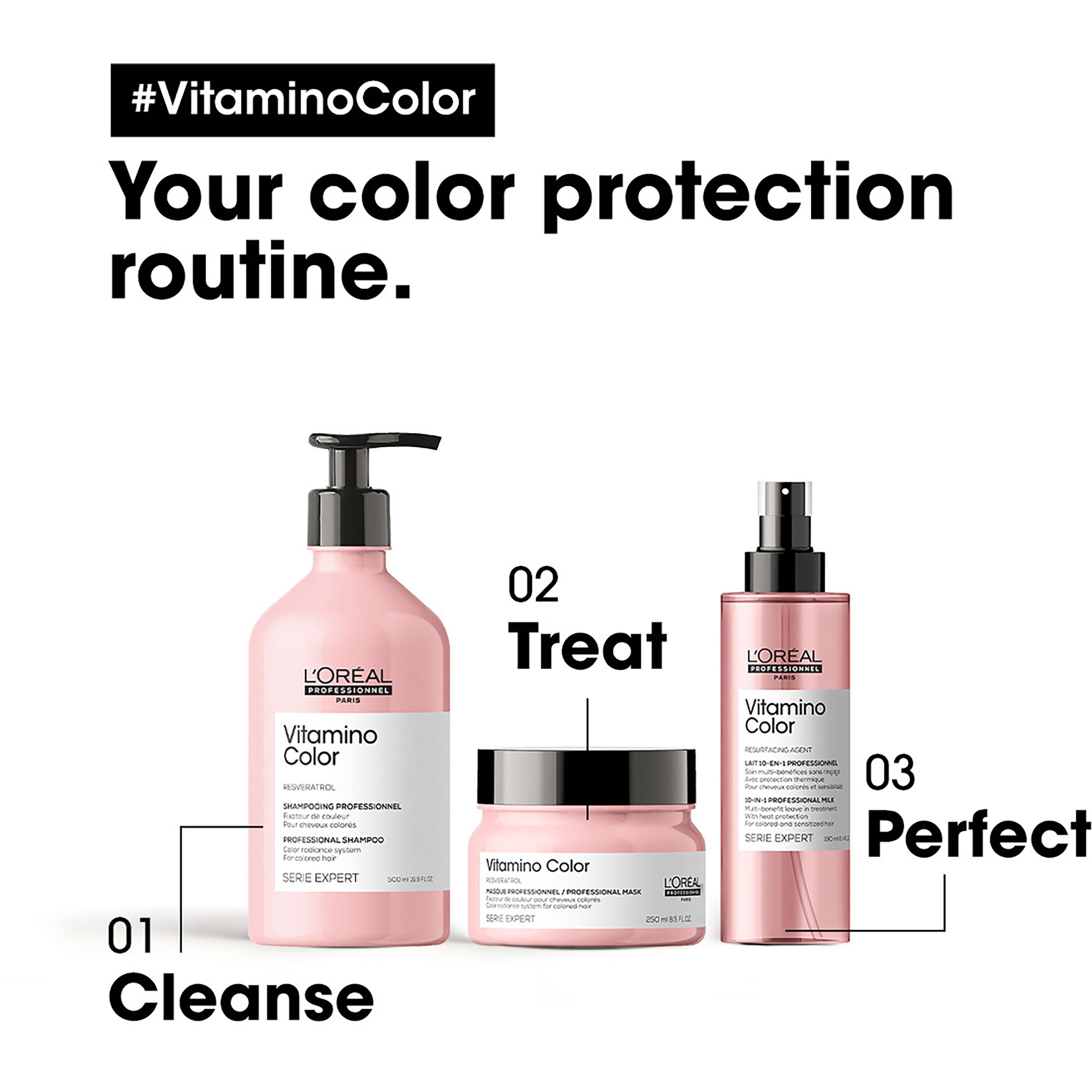 L'Oréal Professionnel Vitamino Color Serie Expert Professional Shampoo (obrázok 5)