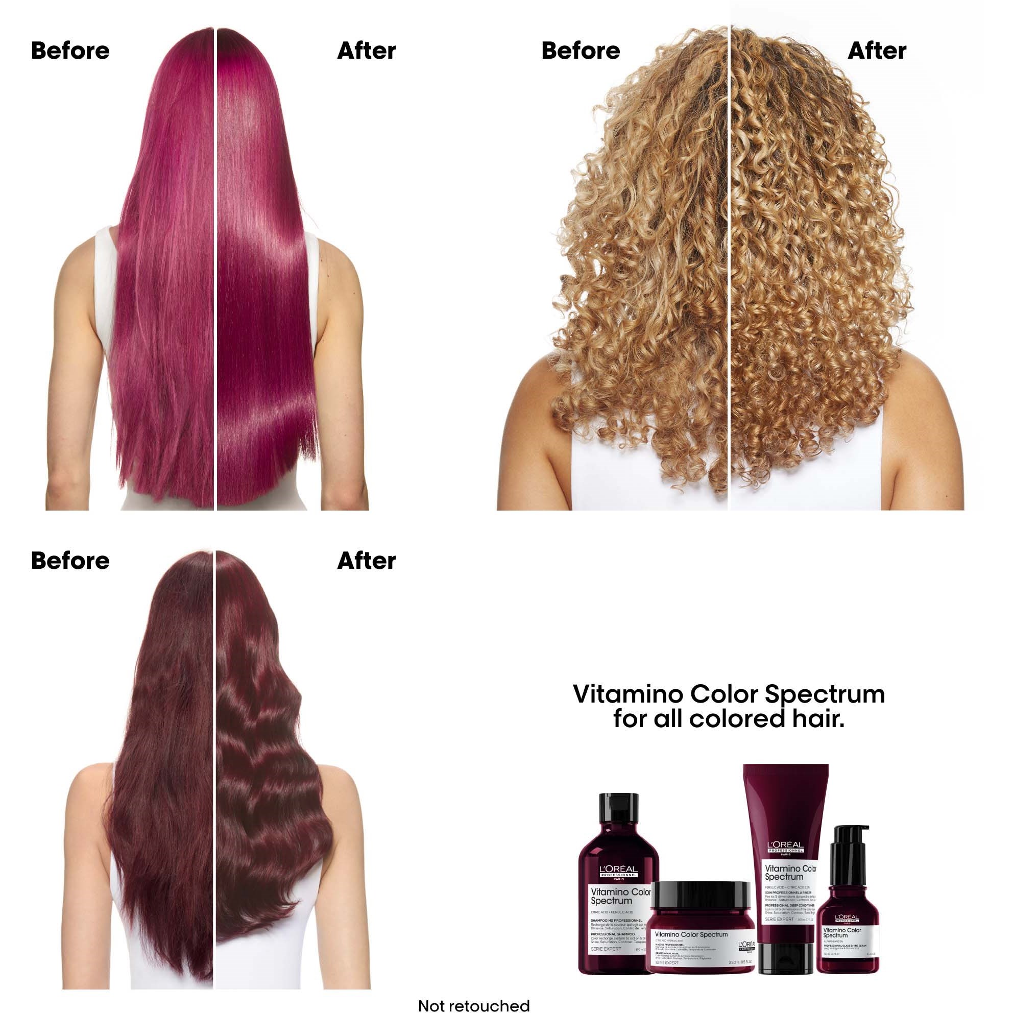 L'Oréal Professionnel Vitamino Color Spectrum Shampoo Refill 500 ml (obrázok 3)