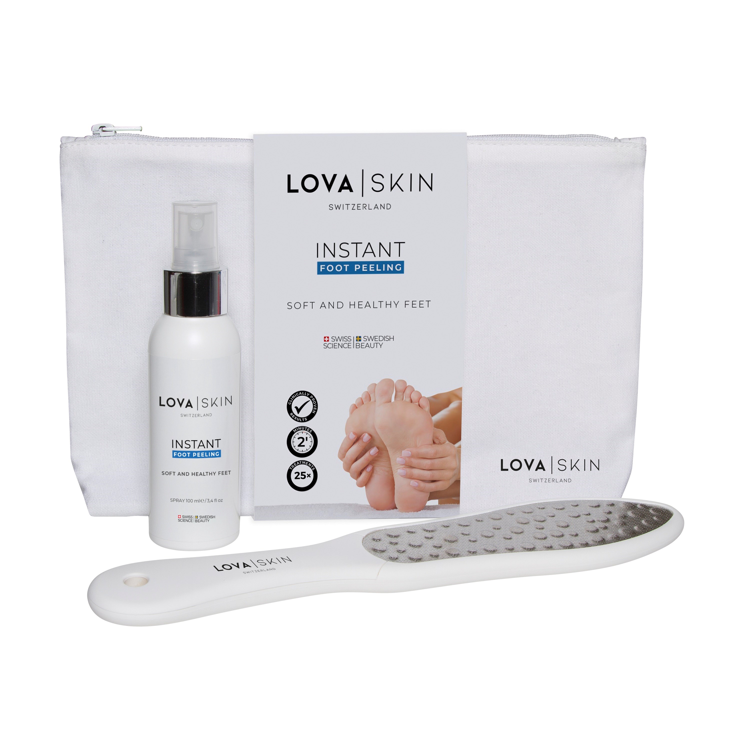 Läs mer om Lova Skin Instant Foot Peeling Kit