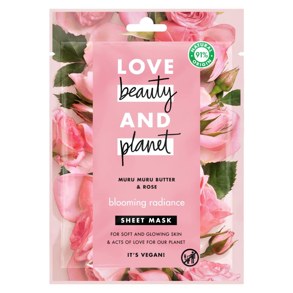 Love Beauty & Planet Blooming Radiance Sheet mask 21ml
