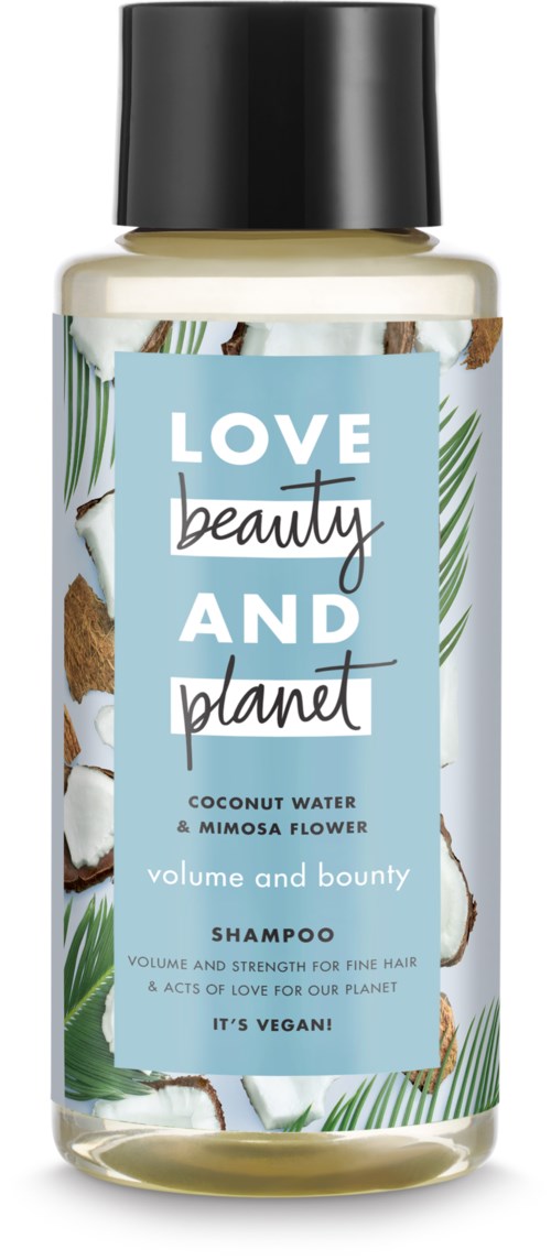 Love Beauty & Coconut Water & Mimosa Flower Volume and Bounty Shampoo