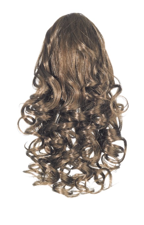Love Hair Extensions Curly Ponytail 12 30cm 6 Dark Ash Brown Lyko Com