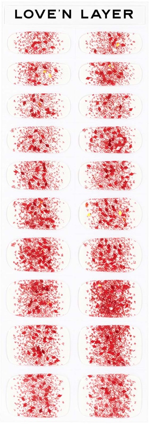 Love'n Layer Love Note Funky Sparkle Red | lyko.com
