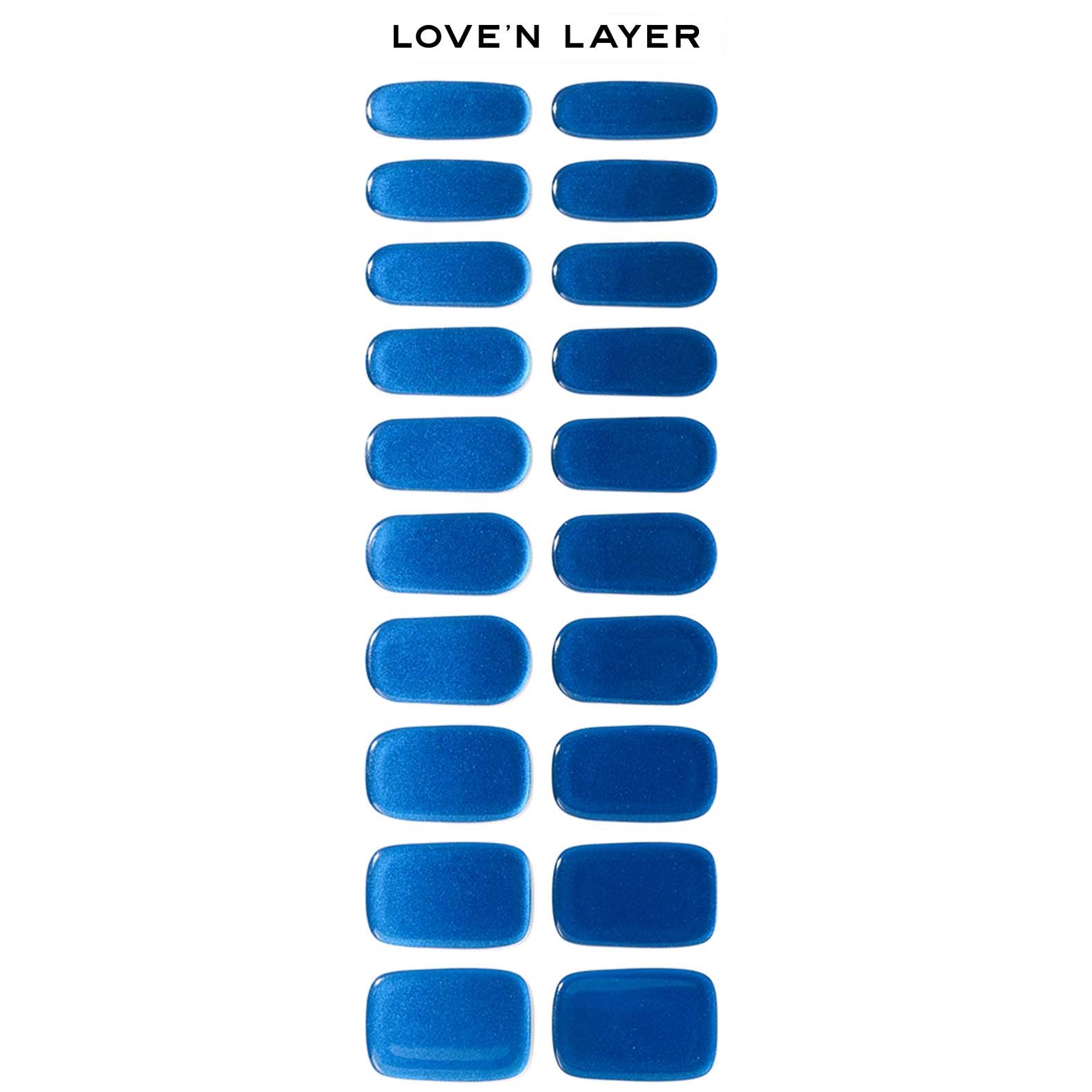 Läs mer om Loven Layer Love Note Metallic Deep Blue