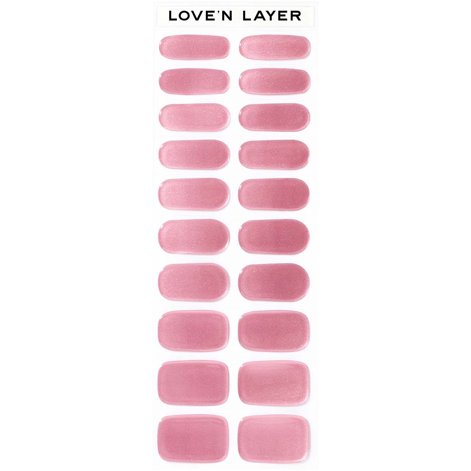 Läs mer om Loven Layer Love Note Metallic Summer Pink